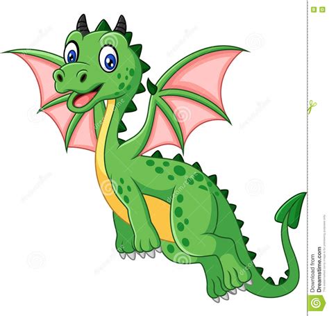 Here you can explore hq cartoon dragon transparent illustrations, icons and clipart with filter polish your personal project or design with these cartoon dragon transparent png images, make it even. Cartoon Funny Green Dragon Flying Stock Vector ...
