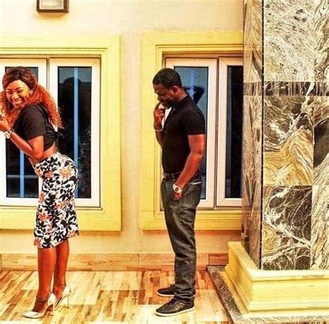 Yvonne Jegede And Her Husband Abounce Check Each Other Out In New