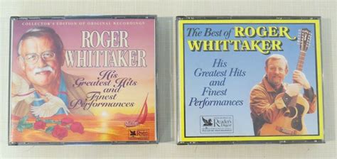 Cd Lot Of 2 By Roger Whittaker His Greatest Hits And Finest
