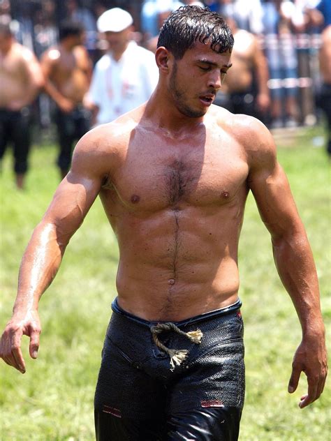 Turkish Wrestler Hombres Cuerpo Acción