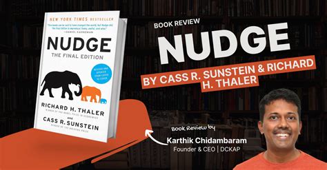 nudge by richard h thaler book summary karthik chidambaram