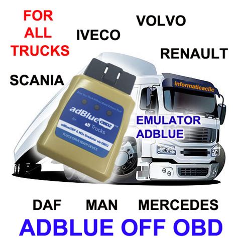 Programmatori Obd Ecu Emulatore Adblue Obd Universale Per Man Scania