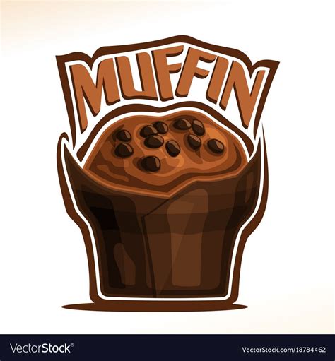 See more ideas about recipes cooking recipes food. Logo for chocolate muffin vector image on VectorStock ...
