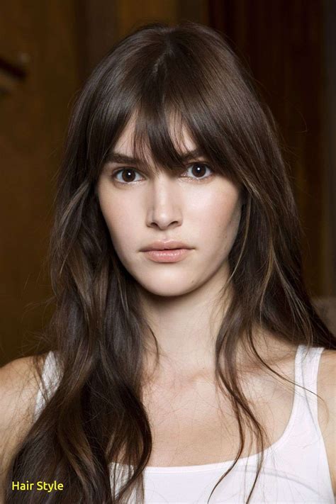 The 50 Best Bangs For Fall Super Long Hair Bangs And Rounding Long