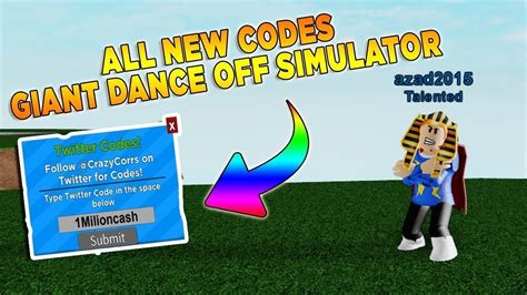 New Giant Dance Off Simulator Codes Gurdian Of The Galaxy Youtube
