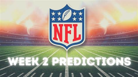 NFL Week 2 Predictions YouTube