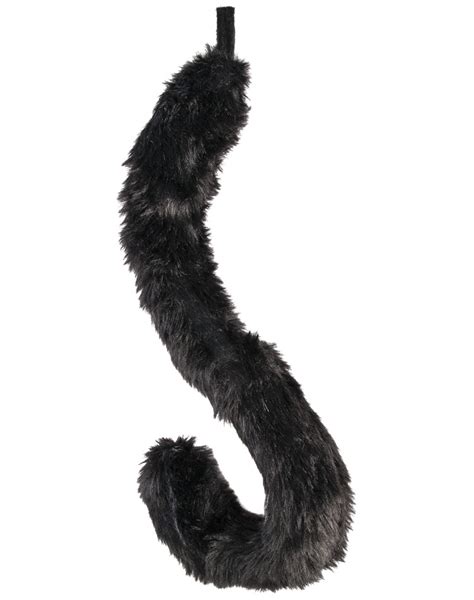 Deluxe Curved Cat Tail Costume Accessory