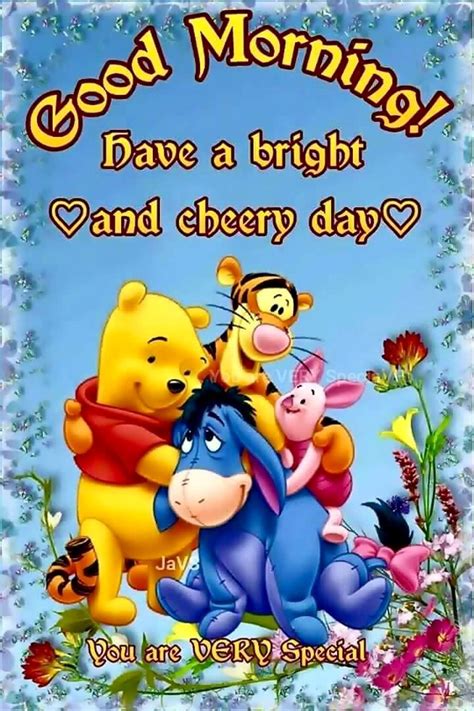 Image of good morning cartoon. Pin by Naomi H on Pooh quotes | Winnie the pooh quotes ...