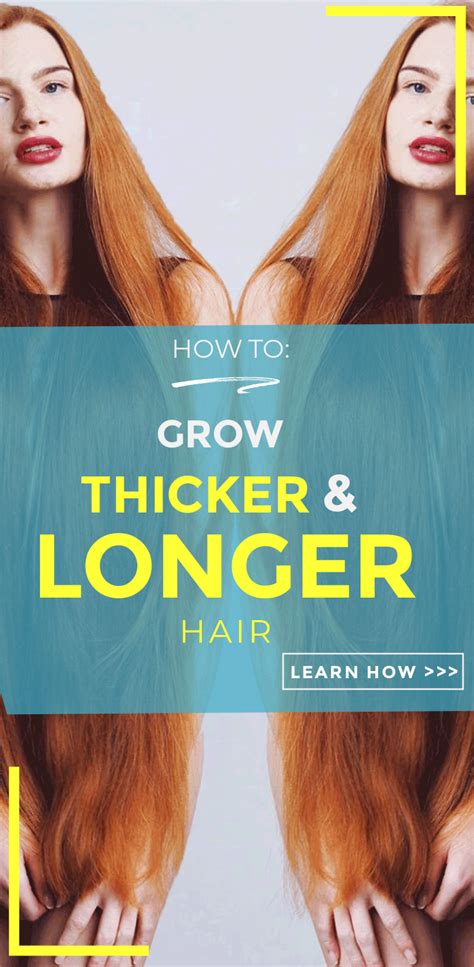 Try This For Fuller And Thicker Hair Thick Hair Styles Grow Thick Long