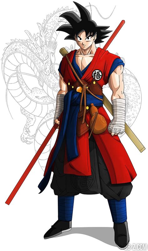 Dragon ball super power levels and dragon ball heroes power levels are all fan made and original, based on official power levels from the databooks, manga, anime and the daizenshuu guidebooks. Goku-Monk-(fanart)