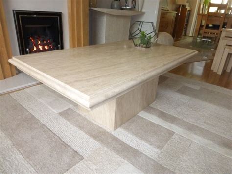 Travertine Coffee Table In Alwoodley West Yorkshire Gumtree