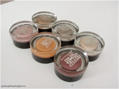 maybelline color tattoo 24 hour eyeshadow review and swatches gussy up