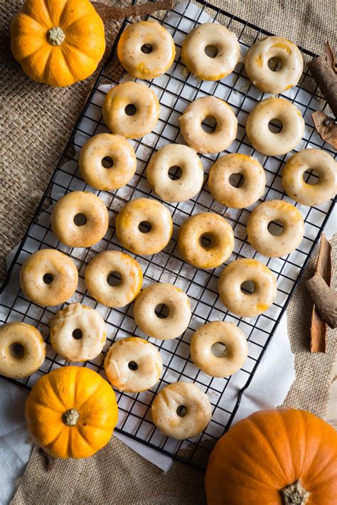 Baked Pumpkin Donuts With Brown Butter Glaze The Worktop