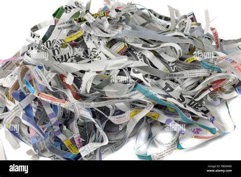 Shredded Newspaper Hi Res Stock Photography And Images Alamy