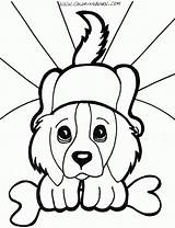 Coloring Dog Cute sketch template