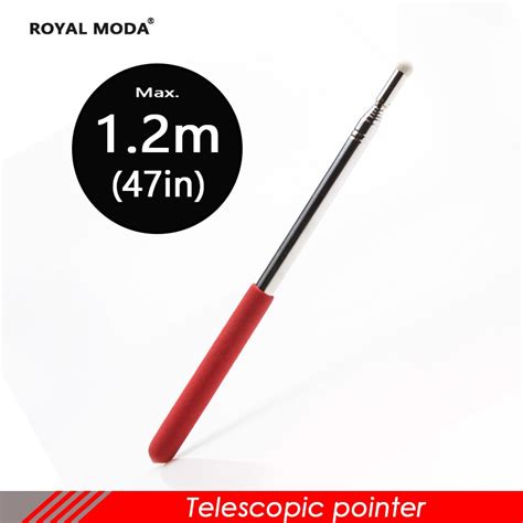 12m Telescopic Pointer With Felt Touch Pen For Infrared Interactive