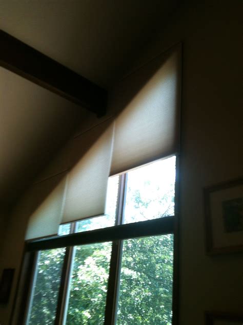 Pin By Kayelyn Harris On Cellular Shades Curtains With Blinds Window