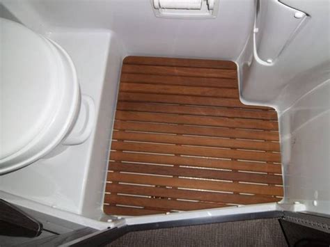 Bath rugs for bathroom floor non slip washable soft for toilet tub rv absorbent fluffy cozy durable rustic bear shower mat 18''x24'',brown 5.0 out of 5 stars 2 $17.99 $ 17. Airstream Bath Mat | Teak shower mat, Teak shower, Teak mats