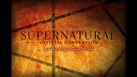 The Official Supernatural Convention Tour Youtube