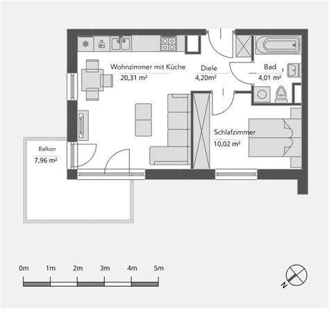 20 qm Wohnzimmer einrichten - Layout-Beispiele und smarte ...