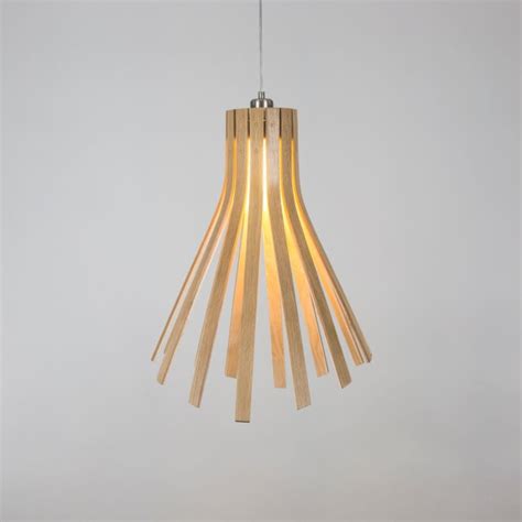 20 Simple And Sculptural Wooden Pendant Lights Decoist