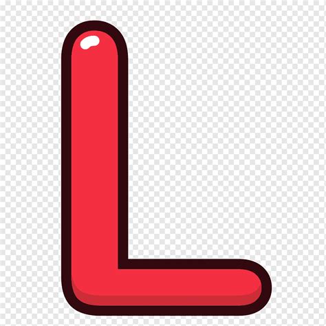 L Letra Rojo Alfabeto Letras Letras Y Números Icono Png Pngwing