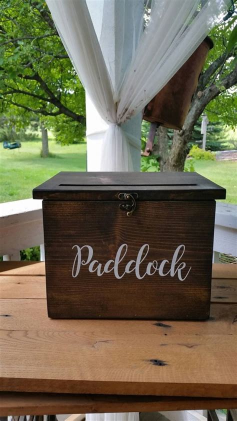 Mar 31, 2021 · a gift card can actually be a really thoughtful wedding gift. Card Box with Lock for Weddings (and Why It's a Good Idea)