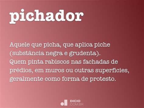 Que Significa Pichar Significado De Pichar No Dicio Dicion Rio Online De Portugu S