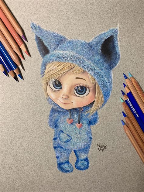 My Drawing With Colored Pencils Daveandava Pencilsdrawing