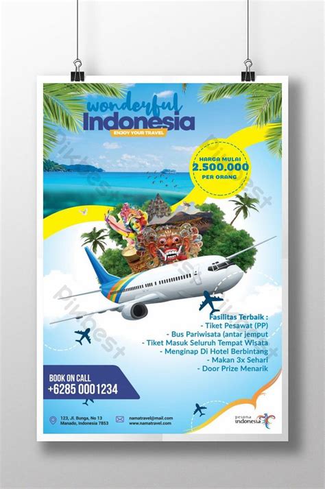 Poster Tempat Wisata Di Indonesia Antoni Gambar IMAGESEE