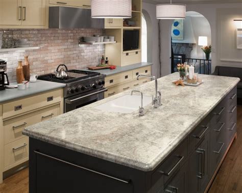Formica travertine silver kitchen countertop a more affordable. Houzz | Formica 180Fx Antique Mascarello Countertop Design ...