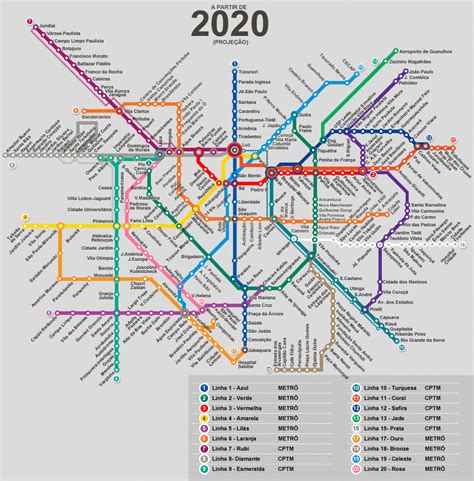 Descripcion mapa de sao paulo detalles del plano: Um mapa imaginário de São Paulo com metrô - SPressoSP
