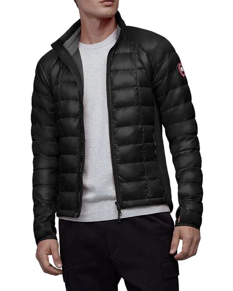 Canada Goose Hybridge Wool Black Label Down Jacket For Men Lyst