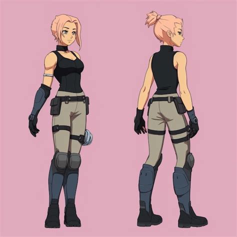 Premium Ai Image Yko Character Concept Art Anime Female Character On