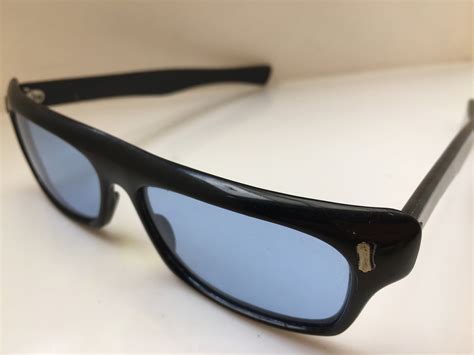 Vintage N O S Japan Sunglasses Black Eyeglasses Old Etsy