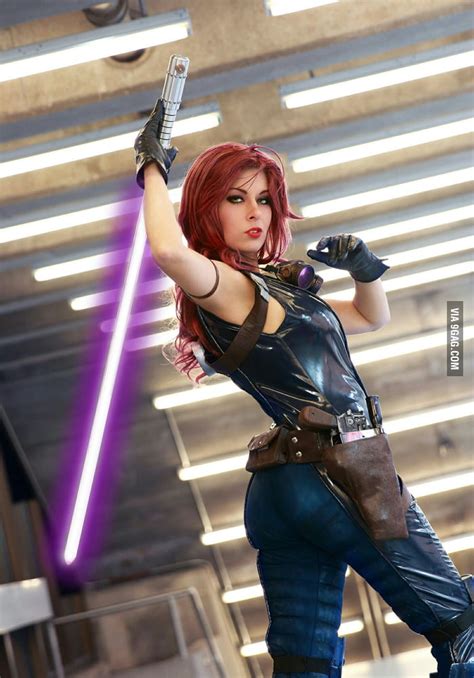 Mara Jade Cosplay Star Wars Expanded Universe 9gag