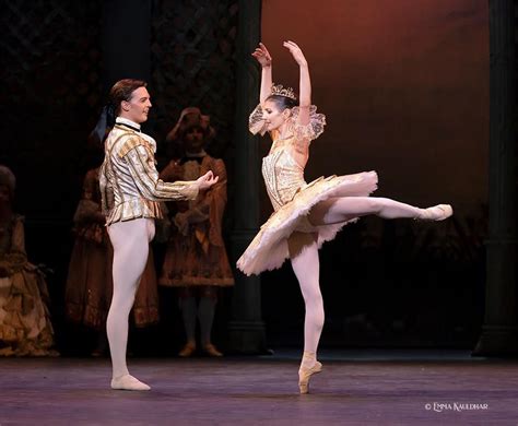 English National Ballets Alina Cojocaru And Joseph Caley In The