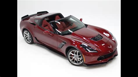2016 Corvette Z06 Long Beach Red 3lz Spice Red Interior At Mayse