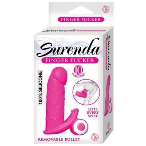 Surenda Finger Fucker Vibe Pink Sex Toys Adult Novelties Adult Dvd Empire