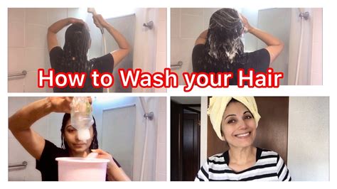 How To Shampoo And Condition Hair Correctly For Better Hair Growth Youtube