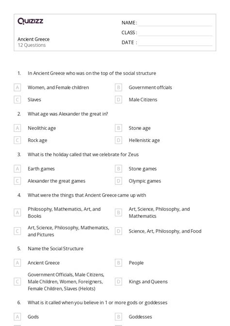 50 Alexander The Great Worksheets For 8th Grade On Quizizz Free