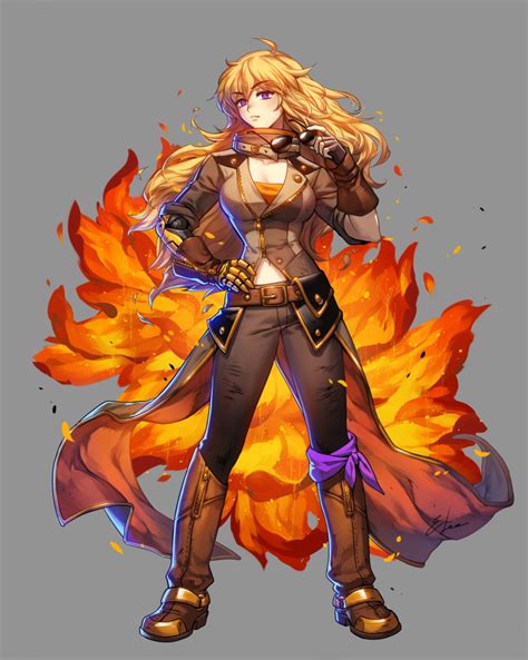 Ein Lee Yang Xiao Long Rwby Absurdres Corrupted Metadata Highres Official Art 1girl