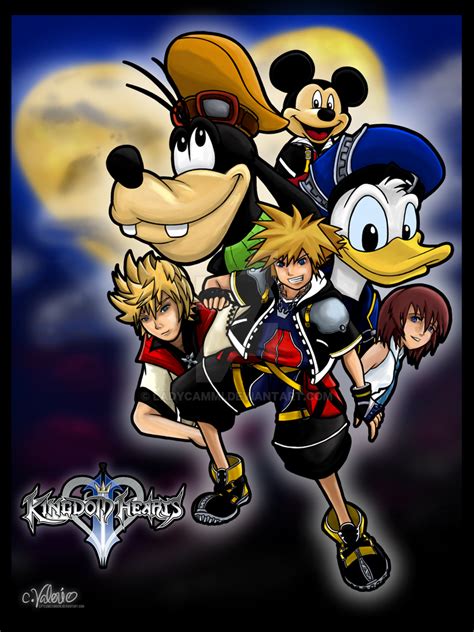 Kingdom Hearts Fan Art By Ladycammi On Deviantart