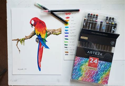 How do you use an easy out drill? How To Use Arteza Watercolor Brush Pens - 8 Easy Steps ...