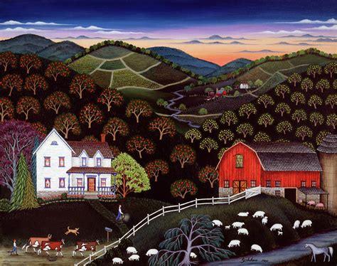 Farm Near Onaway Painting By Kathy Jakobsen Fine Art America