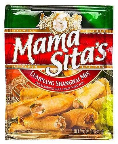 Buy Mama Sitas Lumpiang Shanghai Mix Fried Spring Roll Mix 40g By Mama