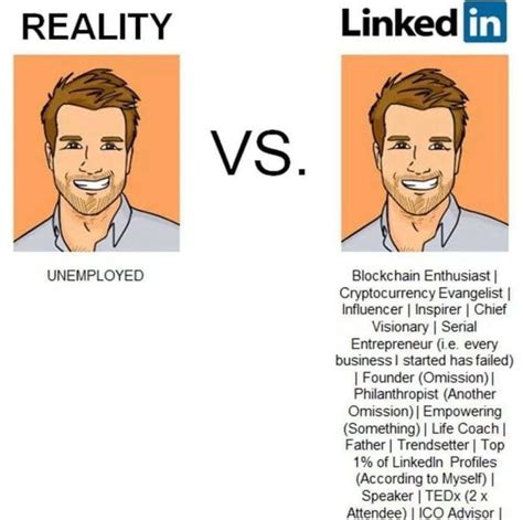 Linkedin Vs Reality Meme Party