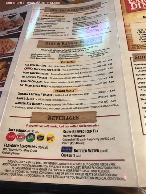 They have have never waived from this! Online Menu of Texas Roadhouse Restaurant, Countryside, Illinois, 60525 - Zmenu