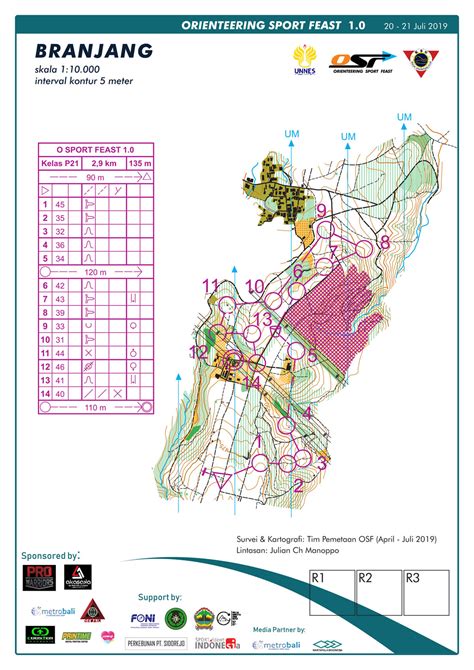 Artikel dan tutorial pembuatan peta orienteering indonesia khususnya tentang pemetaan, dari cara mendapatkan data sampai peta dicetak. Peta Orienteering Indonesia