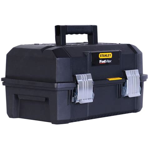 The benefit of buying such a tool box is the ability to organize all smaller tools and parts into secure locations which. Stanley FATMAX 18 in. 2-Tray Cantilever Tool Box-FMST18001 ...